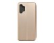 Husa Flip Carte Upzz Magnet Lux Compatibila Cu Samsung Galaxy A13, Piele Ecologica, Gold