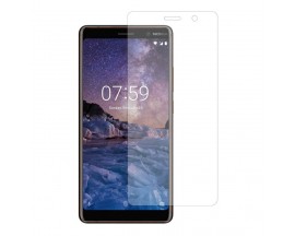 Folie Silicon Upzz Max, Compatibila Cu Nokia 7 Plus 2018, Regenerabila, Case Friendly