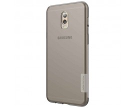 Husa Slim Nillkin Nature Compatibila Cu Samsung J7 Plus  Fumurie