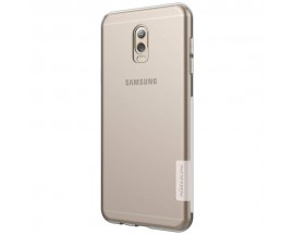 Husa Slim Nillkin Nature Compatibila Cu Samsung J7 Plus Transparenta