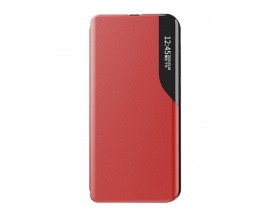 Husa Tip Carte Upzz Eco Book Compatibila Cu Samsung Galaxy A13 4g, Piele Ecologica - Rosu