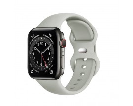 Curea Ceas Upzz Techsuit W031, Compatibila Cu Apple Watch 1 / 2 / 3 / 4 / 5 / 6 / 7 / Se - 38/41mm, Gri