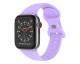 Curea Ceas Upzz Techsuit W031, Compatibila Cu Apple Watch 1 / 2 / 3 / 4 / 5 / 6 / 7 / SE - 38/41mm, Violet