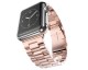 Curea Ceas Upzz Techsuit W036, Compatibila Cu Apple Watch 1 / 2 / 3 / 4 / 5 / 6 / 7 / SE - 42/45mm, Metalic, Roz