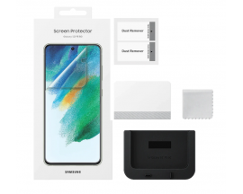 Folie de Protectie Silicon Samsung pentru Galaxy S21 FE, Transparent