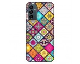 Husa Silicon Soft Upzz Print, Compatibila Cu Samsung Galaxy M23 5G, Floral