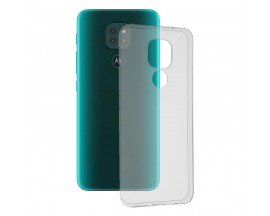 Husa Spate Upzz Slim, Compatibila Cu Motorola Moto G9 Play, Silicon, Grosime 0.5mm, Transparenta