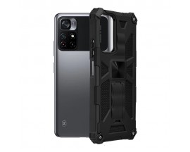 Husa Spate Upzz Tech Blazor, Compatibila Cu Xiaomi Poco M4 Pro 5G, Negru