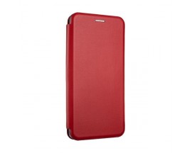 Husa Flip Carte Cu Magnet Lux Upzz Compatibila Cu Samsung Galaxy A32 4G, Piele Ecologica, Rosu