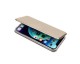 Husa Flip Carte Cu Magnet Lux Upzz Compatibila Cu Samsung Galaxy M52 5G, Piele Ecologica, Gold