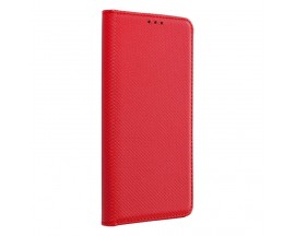 Husa Flip Carte Upzz Smart Case, Compatibila Cu Oppo A73 5G, Rosu