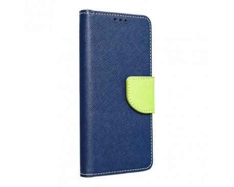 Husa Flip Carte Upzz Fancy Book, Compatibla Cu Oppo A73 5G, Albastru Verde