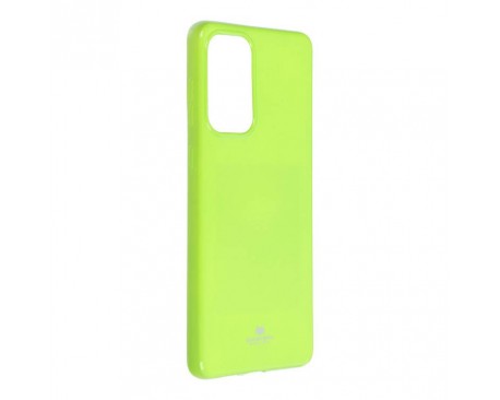 Husa Spate Mercury Jelly, Compatibila Cu Samsung Galaxy A73 5G, Verde Lime