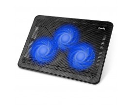 Cooler laptop 15,6’’-17" Havit HV-F2056, 3 ventilatoare , Negru