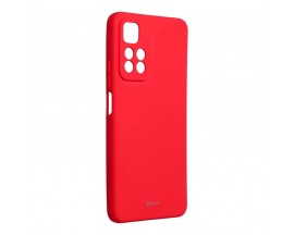 Husa Spate Roar Colorful Jelly, Compatibila Cu Xiaomi Redmi Note 11 Pro, Roz Aprins