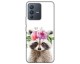 Husa Silicon Soft Upzz Print, Compatibila Cu Vivo V23 5G, Cute Raccoon