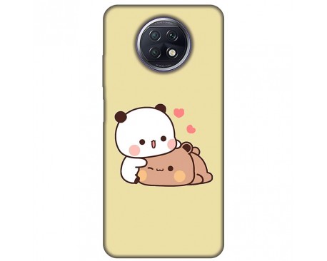 Husa Silicon Soft Upzz Print, Compatibila Cu Xiaomi Redmi Note 9T, Teddy