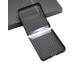 Husa Upzz Aramid Pure Carbon Fiber Pentru Samsung Galaxy Z Flip 3, Fibra De Carbon, Negru