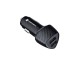 Incarcator Auto Forcell Carbon 36W, 2 x USB QC 3.0 18W CC50-2A, Negru