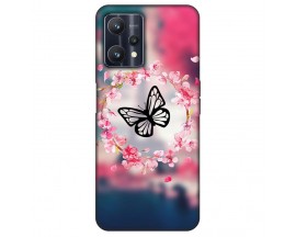 Husa Silicon Soft Upzz Print, Compatibila Cu Realme 9, Butterfly