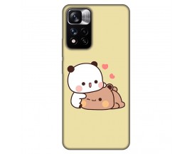Husa Silicon Soft Upzz Print, Compatibila Cu Xiaomi Redmi Note 11 Pro+ 5g, Teddy
