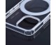 Husa Spate Upzz Hybrid MagSafe, Compatibila Cu iPhone 12 Pro Max, Transparent