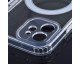 Husa Spate Upzz Hybrid MagSafe, Compatibila Cu iPhone 13 Pro Max, Transparent