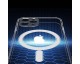 Husa Spate Upzz Hybrid MagSafe, Compatibila Cu iPhone 13 Pro, Protectie La Camere, Transparent