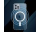 Husa Spate Upzz Hybrid MagSafe, Compatibila Cu iPhone 13 Pro, Protectie La Camere, Transparent
