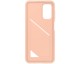 Husa Samsung Card Slot Cover Pentru Samsung Galaxy A23 5G, Peach