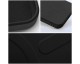 Husa Spate Upzz Magsafe Compatibila Cu iPhone 12 Pro, Microfibra La Interior, Negru