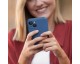 Husa Spate Upzz Magsafe Compatibila Cu iPhone 12 Pro, Microfibra La Interior, Albastru
