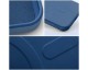 Husa Spate Upzz Magsafe Compatibila Cu iPhone 12 Pro Max, Microfibra La Interior, Albastru