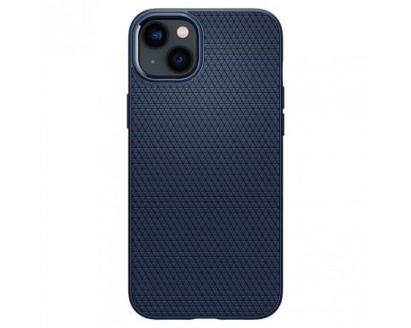 Husa Spate Spigen Liquid Air, Compatibila Cu iPhone 14, Silicon, Albastru Navy