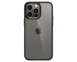 Husa Spate Spigen Ultra Hybrid, Compatibila Cu iPhone 14 Pro, Policarbonat, Negru Matte