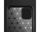 Husa Spate Upzz Carbon Pro, Compatibila Cu iPhone 14, Silicon, Negru