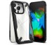 Husa Spate Premium Ringke Fusion X, Compatibila Cu iPhone 14 Pro Max, Transparenta, Cu Rama Neagra