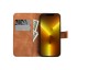 Husa Tip Carte Forcell Tender, Compatibila Cu iPhone 14, Piele Ecologica, Maro
