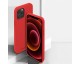 Husa Spate Mercury Soft Feeling Pentru iPhone 14 Pro Max, Silicon, Rosu