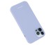 Husa Spate Mercury Goospery Silicone Pentru iPhone 14 Pro, Microfibra La Interior, Lavender Mov