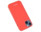 Husa Spate Mercury Goospery Silicone Pentru iPhone 14 Plus, Microfibra La Interior, Rosu