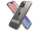 Husa Spigen Ultra Hybrid S CompatibilA Cu iPhone 14 Pro Max, Transparent, Cu Stand Metalic