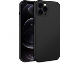 Husa Upzz Ultra Slim New Compatibila Cu iPhone 14 Plus, Silicon Soft Slim, Negru