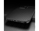 Husa Spate Upzz Carbon Rugged Auto Focus, Compatibila Cu iPhone 14 Pro, Silicon, Negru
