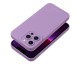 Husa Roar Luna Compatibila Cu iPhone 14 Pro, Super Protectie La Camera, Silicon, Violet