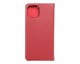Husa Tip Carte Forcell Smart Pro, Compatibila Cu iPhone 14 Plus, Piele Naturala, Burgundy