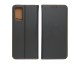Husa Tip Carte Forcell Smart Pro, Compatibila Cu iPhone 14 Pro, Piele Naturala, Negru