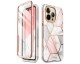 Husa Supcase Cosmo Compatibila Cu iPhone 14 Pro Max, Protectie Completa 360 Grade, Marble