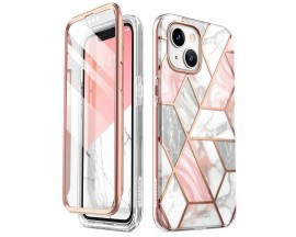 Husa Supcase Cosmo Compatibila Cu iPhone 14 Plus, Protectie Completa 360 Grade, Marble