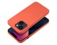 Husa Forcell Lite Silicone Soft, Compatibila Cu iPhone 14 Plus, Interior Alcantara, Peach
